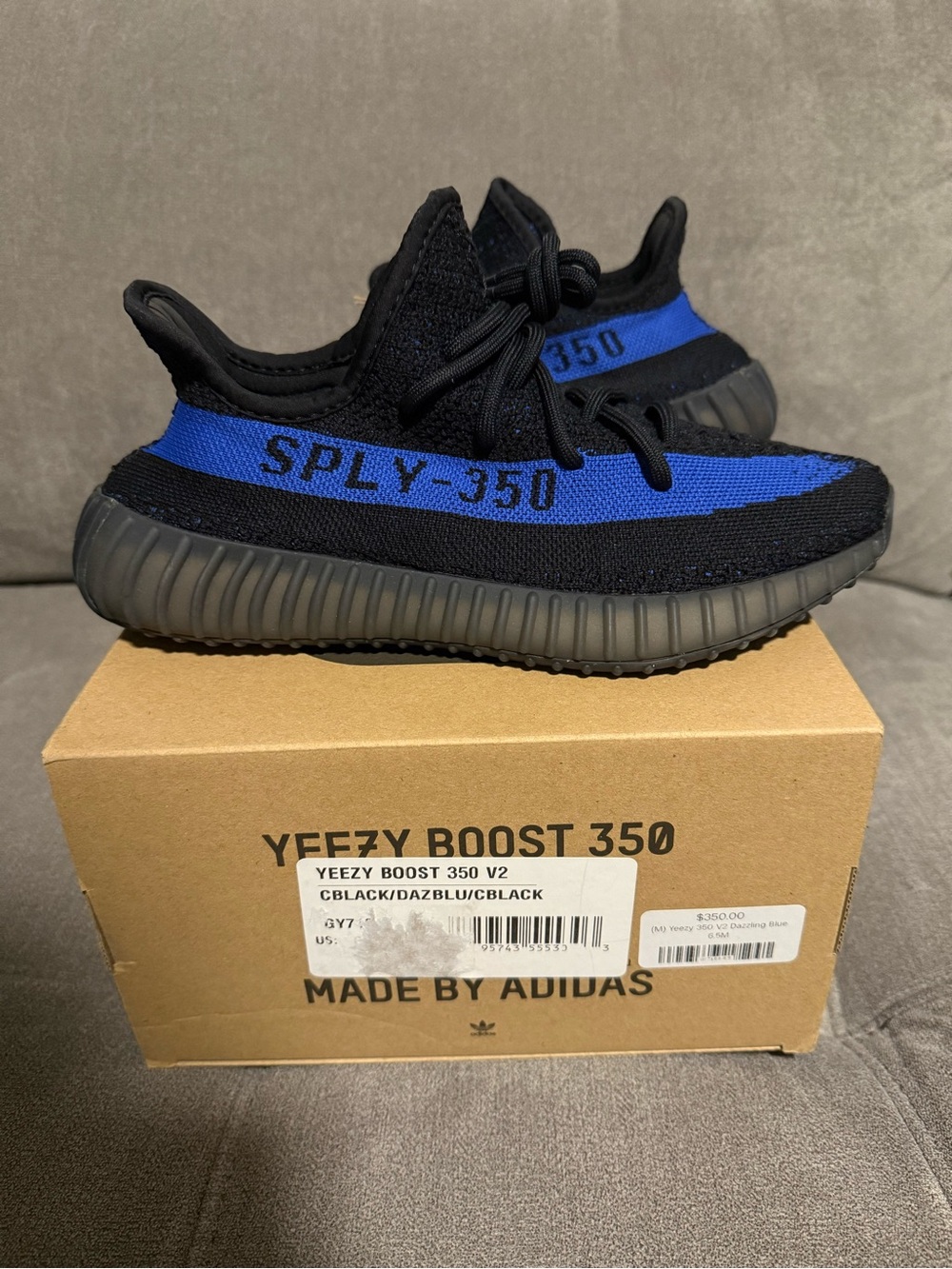 Adidas Yeezy Boost 350 v2 Dazzling Blue